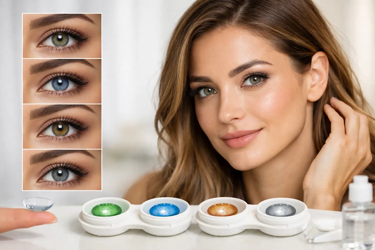 Best Contact Lens Colours for Every Look
