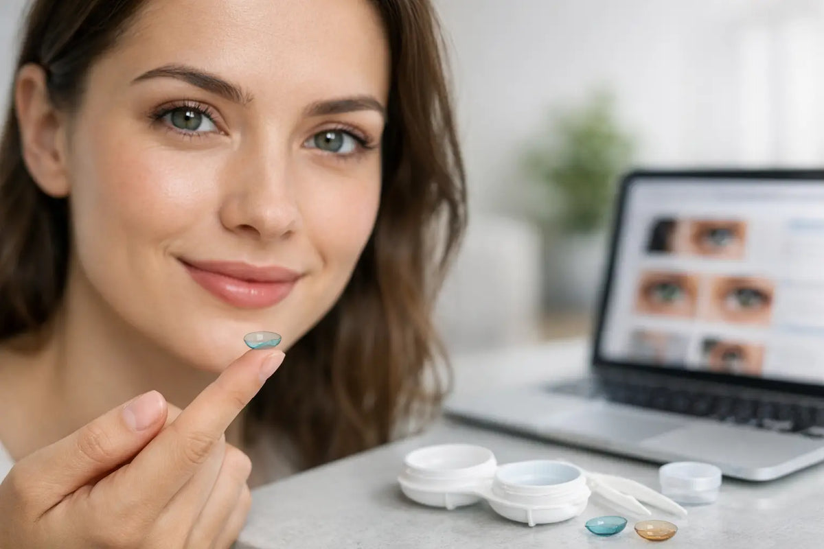 Are Coloured Lenses Safe Online? Buy With Confidence