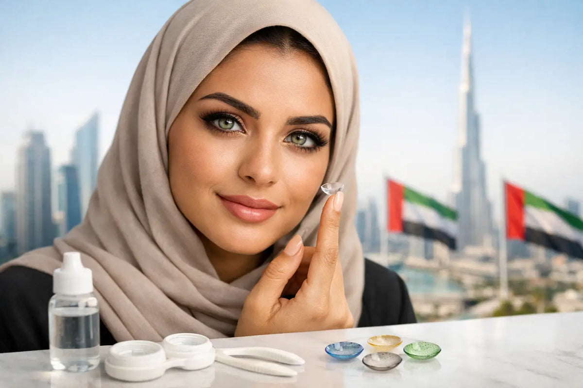 UAE Coloured Contacts Style Guide