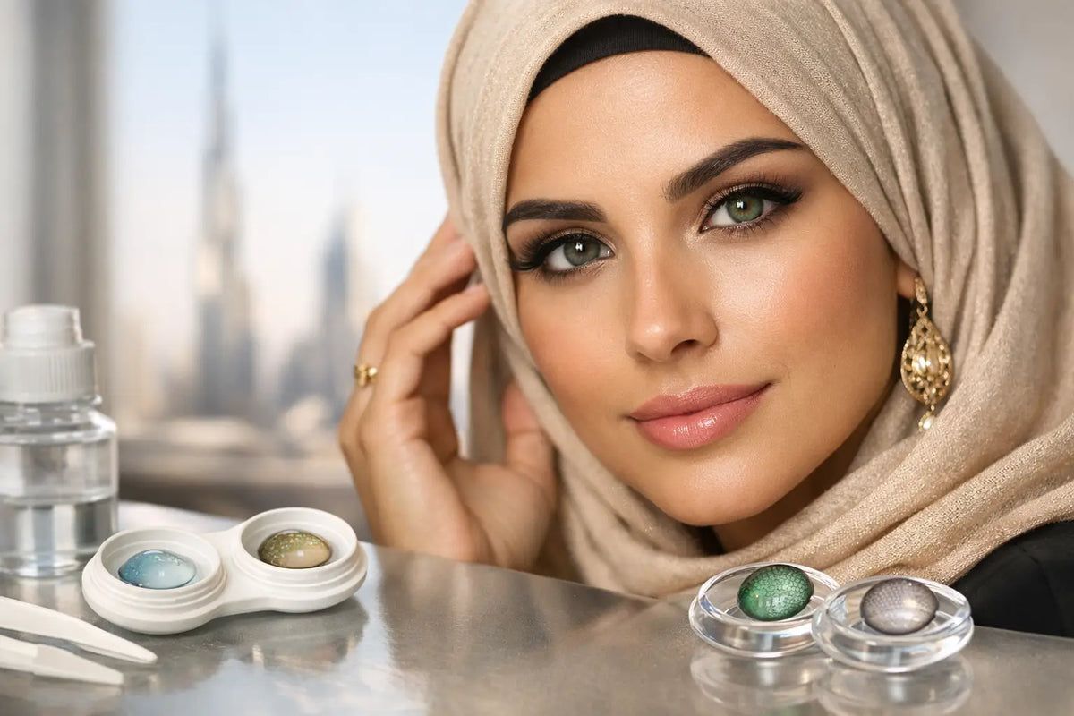 Coloured Contact Lenses UAE Style Guide