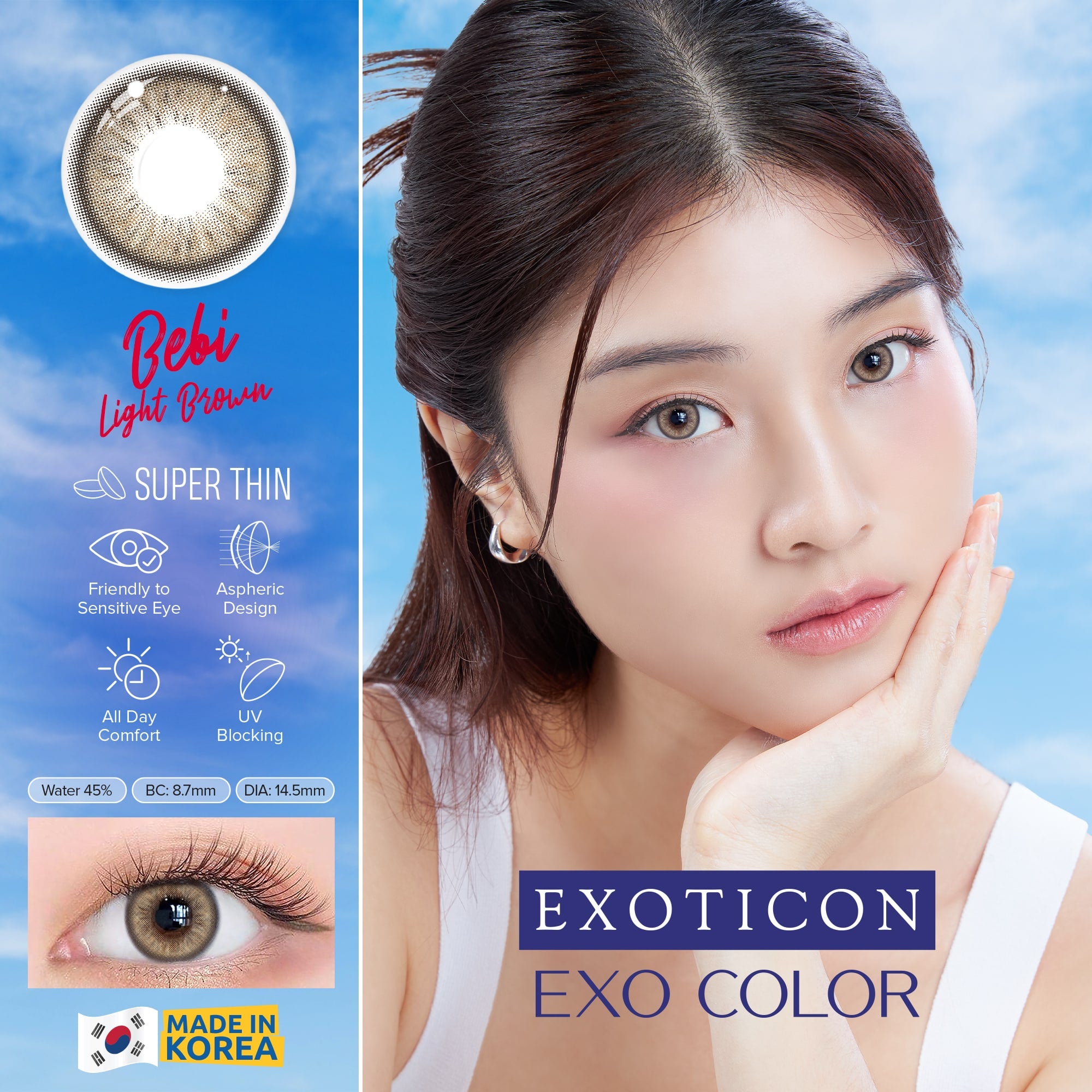 Exo Color Bebi Light Brown