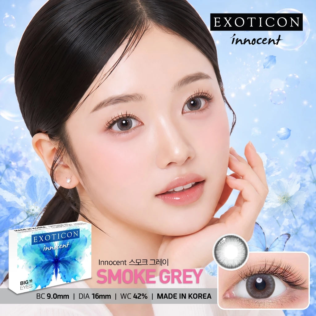Innocent Smoke Grey Contact Lenses (Express)