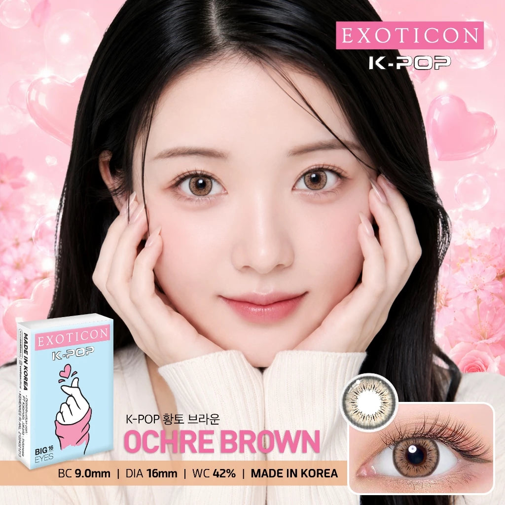 K-POP Ochre Brown