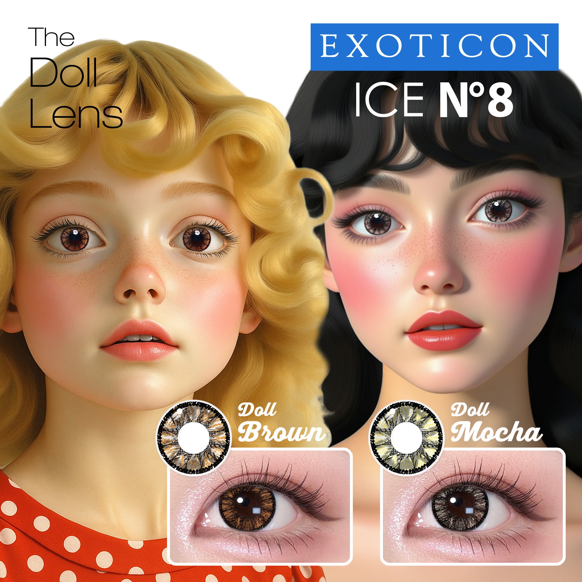 ICE N8 Doll Brown