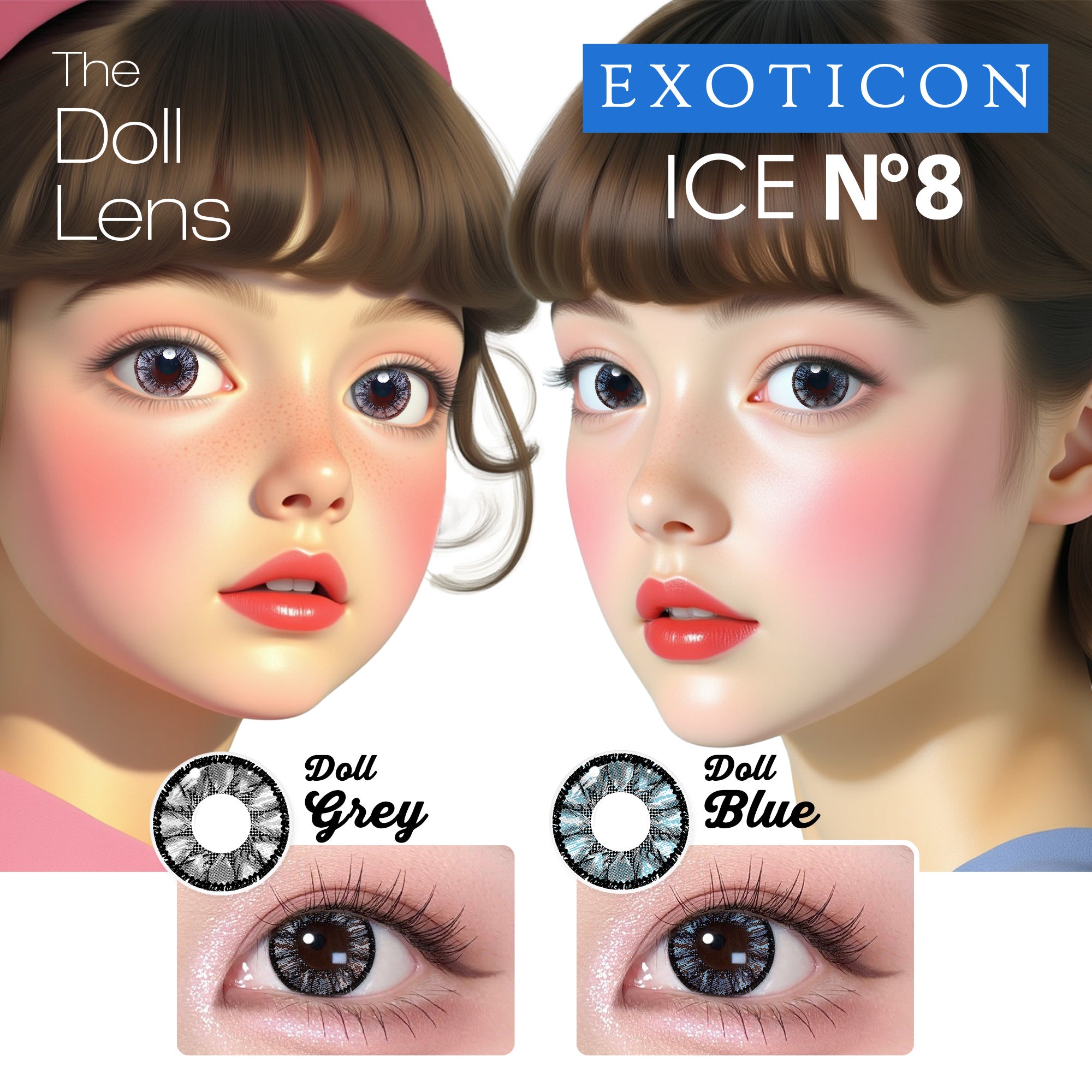 ICE N8 Doll Blue