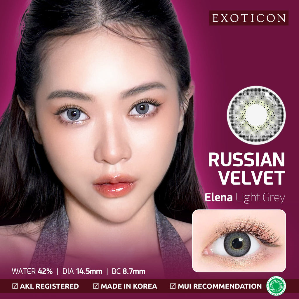 Russian Velvet Elena Light Grey